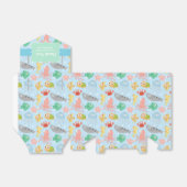 Cute, Colorful Underwater Animals Patroon Bedankdoosjes (Uitgevouwen)