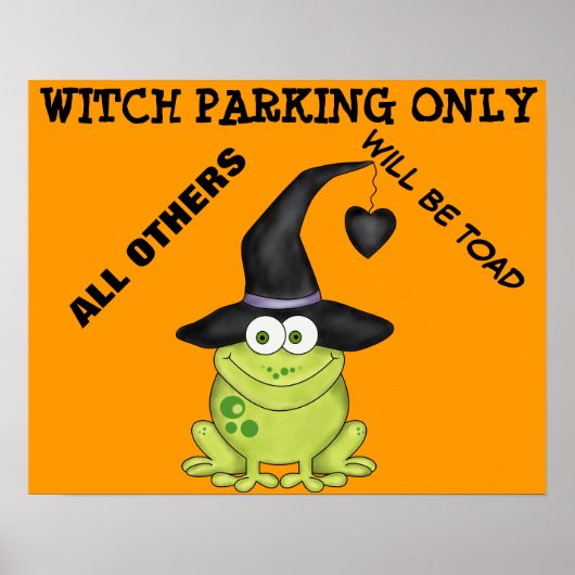 Cute Comedic Halloween Poster (Voorkant)
