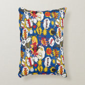 Cute Comic Pattern Accent Kussen (Voorkant(Verticaal))