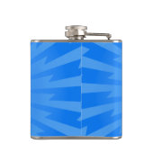 Cute Comic Superheld Fathers Day Flask Heupfles (Achterkant)