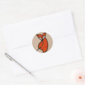 Cute comme autocollant de renard (Enveloppe)