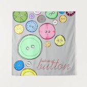 Cute comme une tapisserie de bouton (Devant)