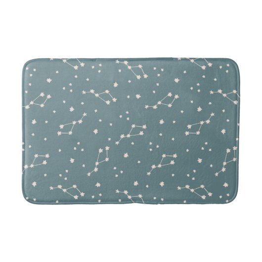 Cute Constellation Sky Pattern Badmat (Voorkant)