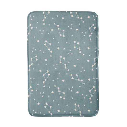 Cute Constellation Sky Pattern Badmat (Voorkant Verticaal)