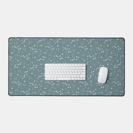 Cute Constellation Sky Pattern Bureaumat (Keyboard & Muis)