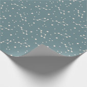 Cute Constellation Sky Pattern Cadeaupapier (Hoek)