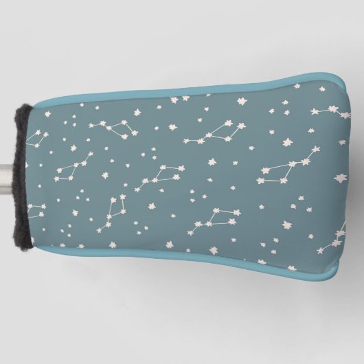 Cute Constellation Sky Pattern Golfheadcover (Voorkant)