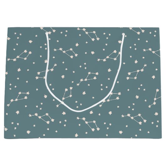 Cute Constellation Sky Pattern Groot Cadeauzakje (Voorkant)