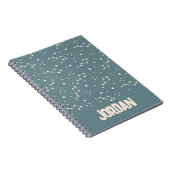 Cute Constellation Sky Pattern Notitieboek (Rechterzijde)