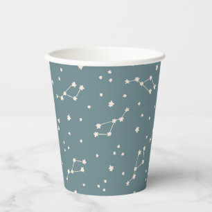 Cute Constellation Sky Pattern Papieren Bekers