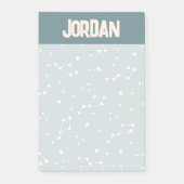 Cute Constellation Sky Pattern Post-it® Notes (Voorkant)