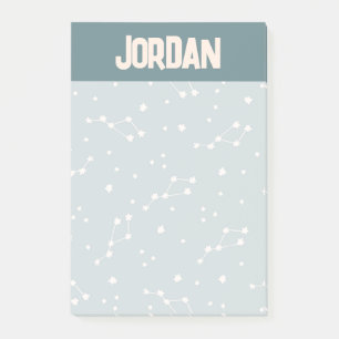 Cute Constellation Sky Pattern Post-it® Notes