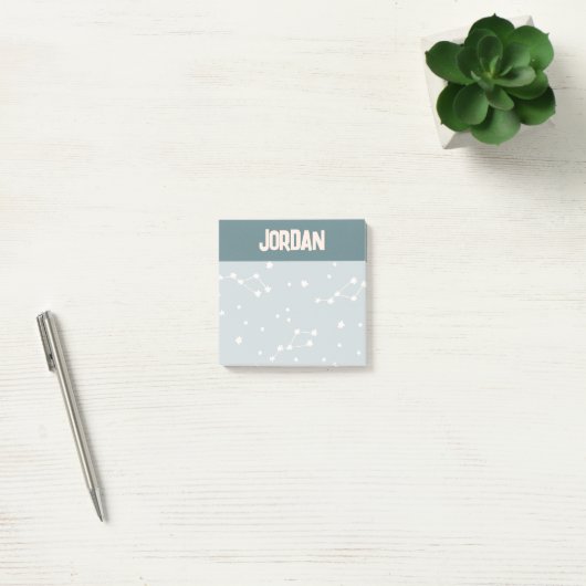 Cute Constellation Sky Pattern Post-it® Notes (Kantoor)