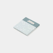 Cute Constellation Sky Pattern Post-it® Notes (Schuin)