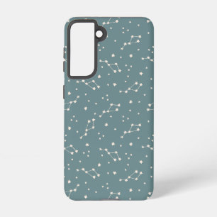 Cute Constellation Sky Pattern Samsung Galaxy Hoesje