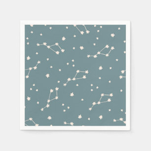 Cute Constellation Sky Pattern Servet