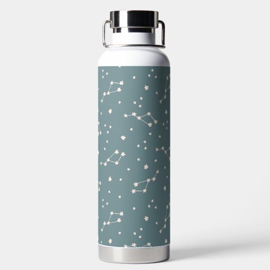 Cute Constellation Sky Pattern Waterfles (Achterkant)