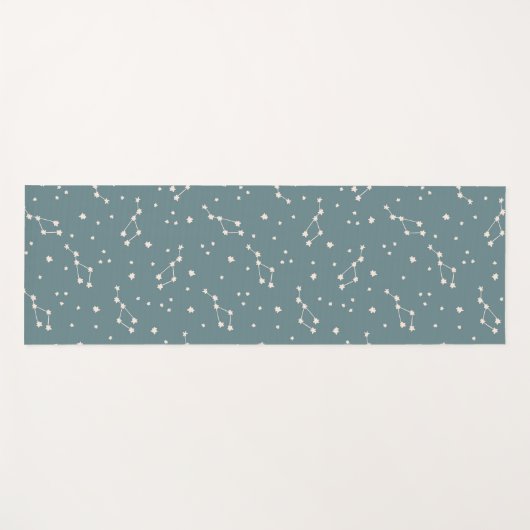 Cute Constellation Sky Pattern Yogamat (Voorkant (horizontaal))