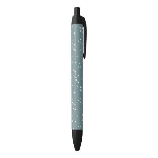 Cute Constellation Sky Pattern Zwarte Inkt Pen (Achterkant (Verticaal))