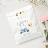 Cute Construction Crane any Age Birthday Bedankzakje (Gezegeld)