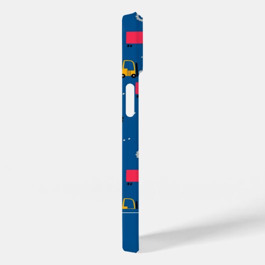 Cute Construction Movers Pattern Case-Mate iPhone Case (Achterkant / Rechts)
