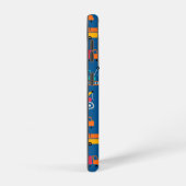 Cute Construction Movers Pattern Samsung Galaxy Hoesje (Rechterkant)