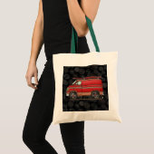 Cute Contractor Van Tote Bag (Voorkant (product))