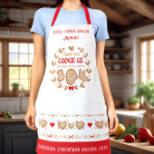 Cute Cookie Baking Kerstgeschort Schort