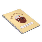 Cute Cookie Personalized Notitieboek (Rechterzijde)