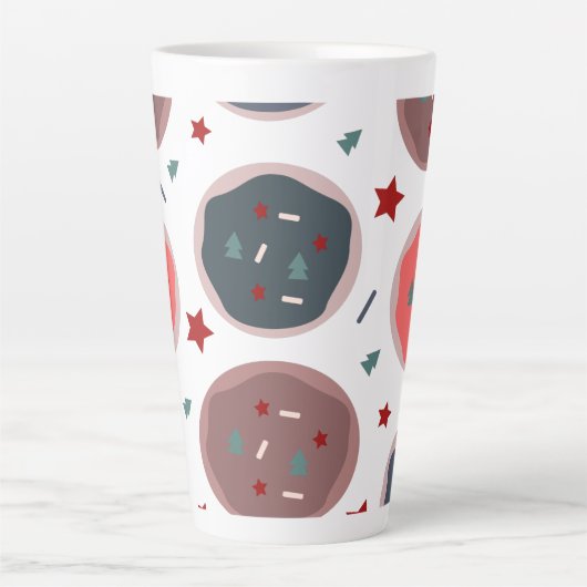 Cute Cookies Spinkles Bakery Sweet Giant Coffee M Latte Mok (Voorkant)