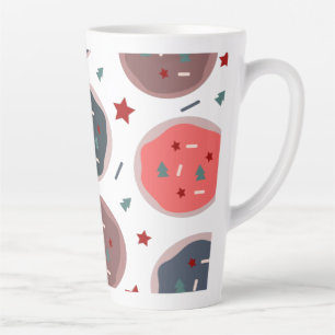 Cute Cookies Spinkles Bakkerij Zoete Reuzenkoffie Latte Mok