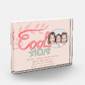 Cute Cool Mam Hand Lettering Moederdag Fotoblokken (Links)