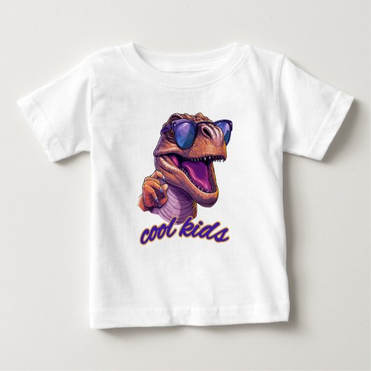 Cute Cool T-Rex Dinosaur Sunglasses Toddler Kids (Voorkant)