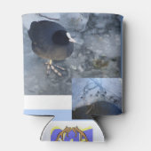 Cute Coot(en) op Ice-Koelbox Blikjeskoeler (Achterkant)