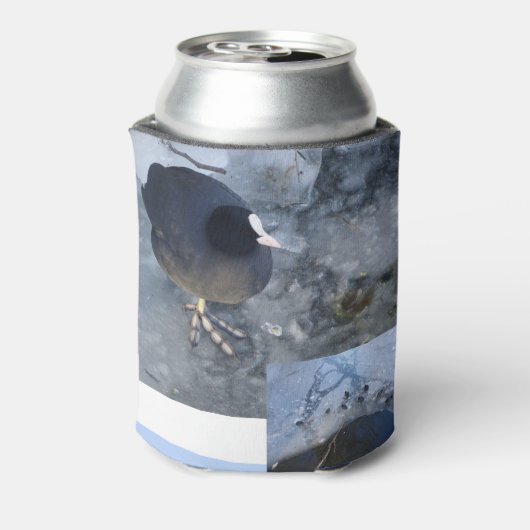 Cute Coot(en) op Ice-Koelbox Blikjeskoeler (Blikje Achterkant)