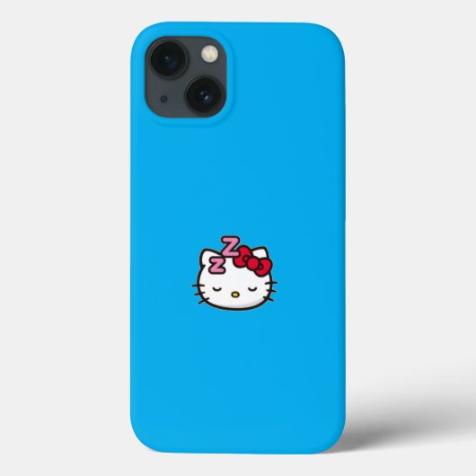 Cute coque iphone Kitty dormant (Verso)