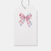 Cute Coquette Blue& pink BowPersonalized Gift From Cadeaulabel (Achterkant)