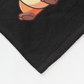 Cute Coquette Bow Capybara Pajamas Pjs Clothes Gir Fleece Deken (Hoek)