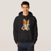 Cute Corgi 729 Hoodie (Voorkant volledig)