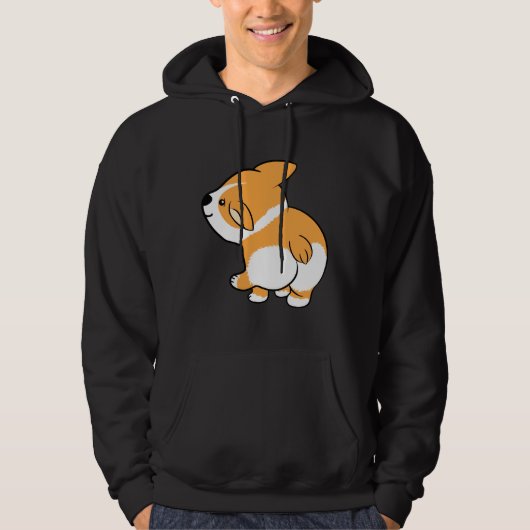 Cute Corgi 731 Hoodie (Voorkant)