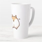 Cute Corgi Butt Mug - Grande latte 17oz (Angle droit)