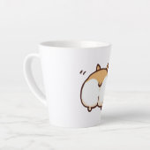 Cute Corgi Butt Mug - Petite latte 12oz (Angle gauche)