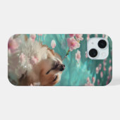 Cute Corgi Chill dans la piscine (Verso Horizontal)