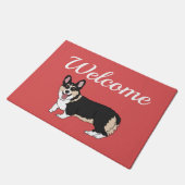 Cute Corgi Deurmat (Schuin)