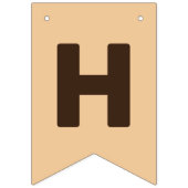 Cute Corgi Dog Birthday Vlaggetjes (Tweede vlag)