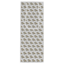 Cute Corgi Dog Pattern on Grey Background Wijn Cadeautas