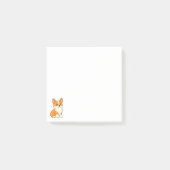 Cute Corgi Dog Post-it® Notes (Voorkant)