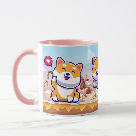 Cute Corgi Mug (Gauche)