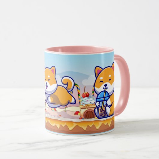 Cute Corgi Mug (Devant droit)