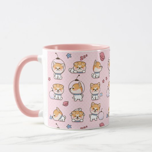 Cute Corgi Mug (Gauche)
